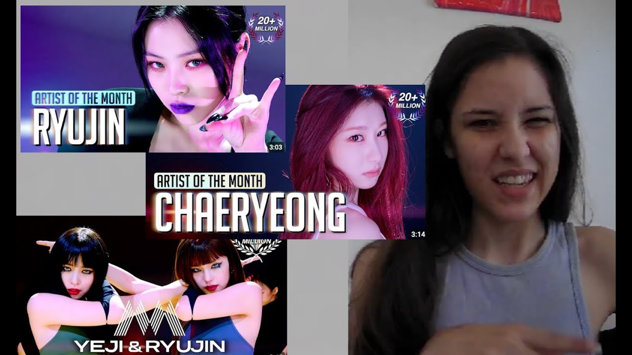 ITZY ARTIST OF THE MONTH FIRST TIME REACTION | Studio Choom | Ryujin | Chaeryeong | Yeji & Ryujin