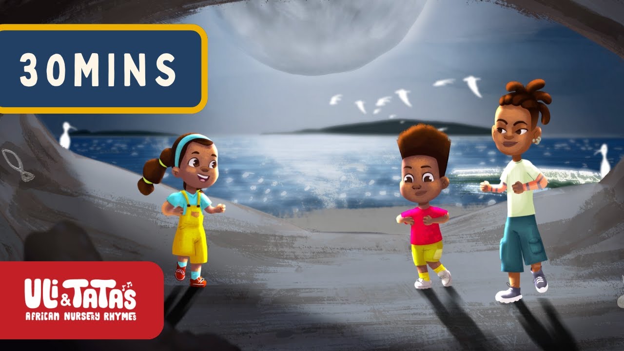 Uli & Tata’s Adventures Across Kenya: Coast, Rainforest, Desert & Lake 🌍🎶 | 30-Min Nursery Rhymes