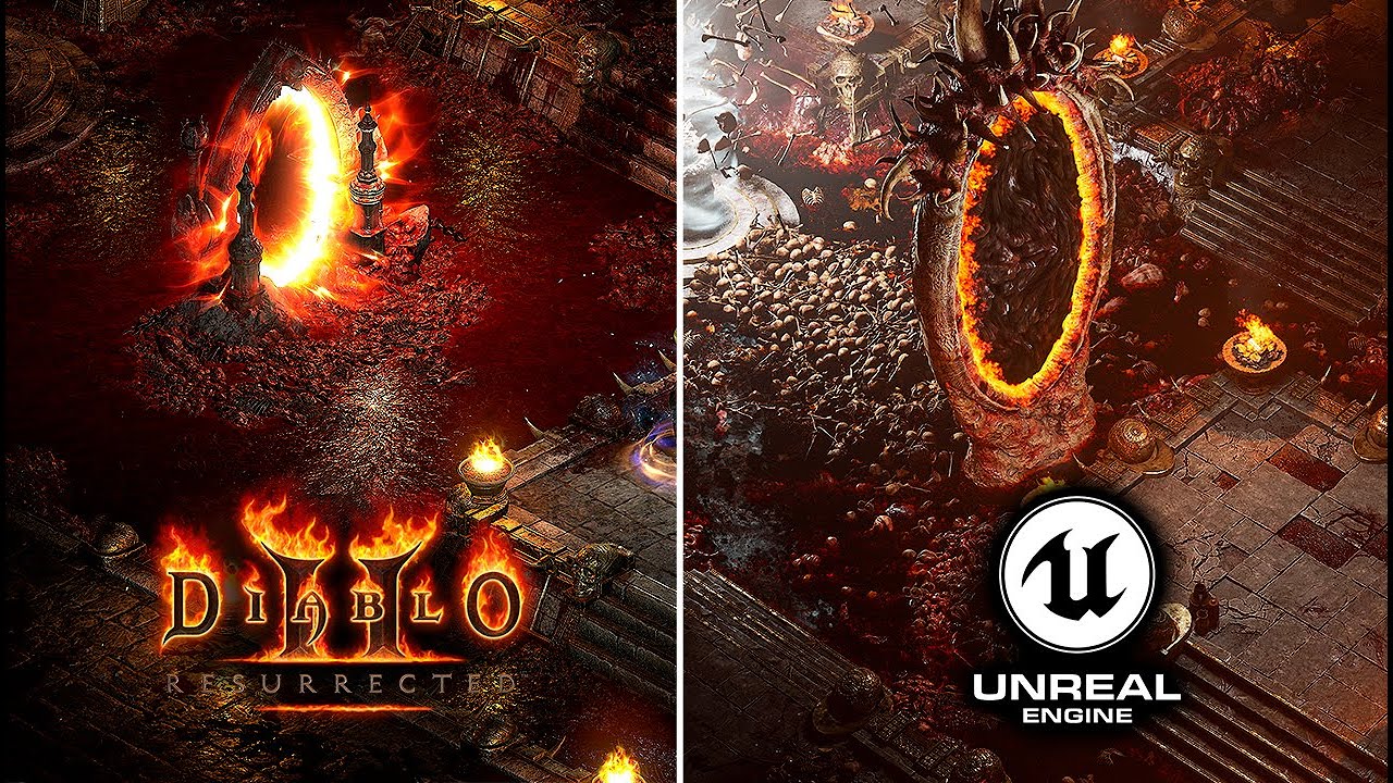 Diablo 2 - Durance of Hate reimagined in Unreal Engine