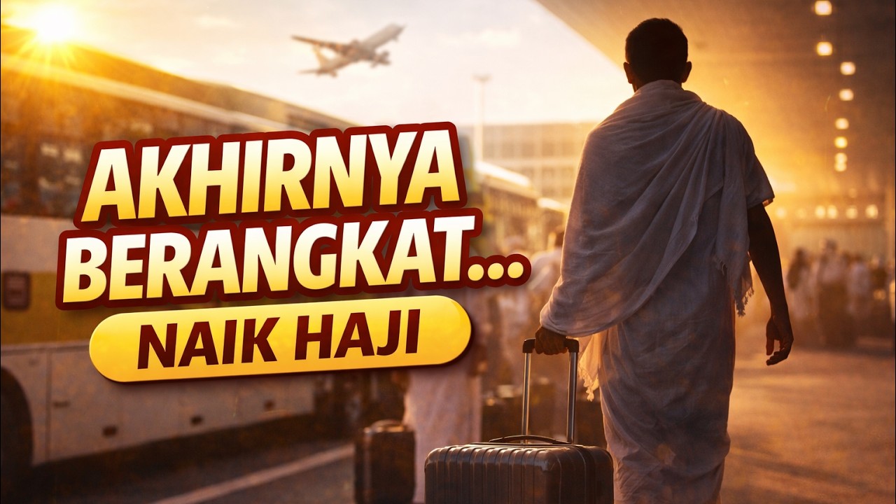 Jangan Berangkat Haji Sebelum Tahu Ini! Alur Dari Embarkasi Sampai Masuk Pesawat | Bagian 1