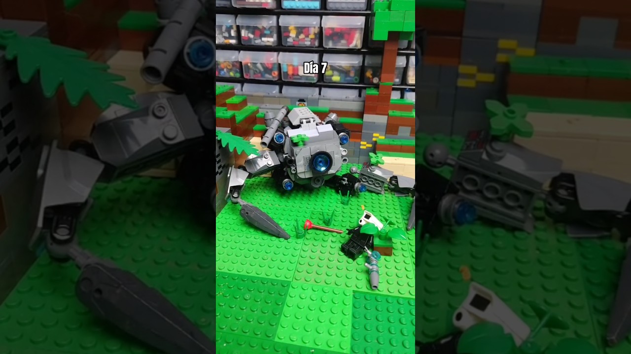 Un guerrero ha ca&iacute;do!! #skibiditoilet #lego