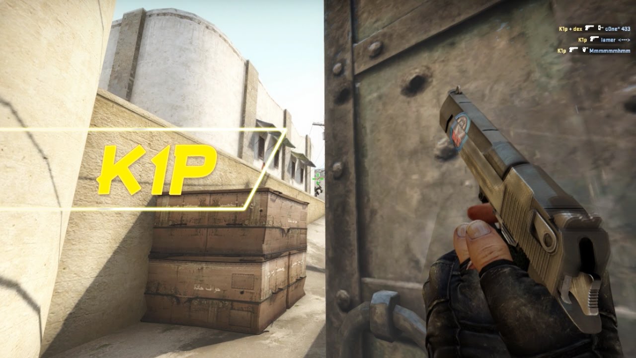 K1P 1V4 DUST2 - CSGO FACEIT