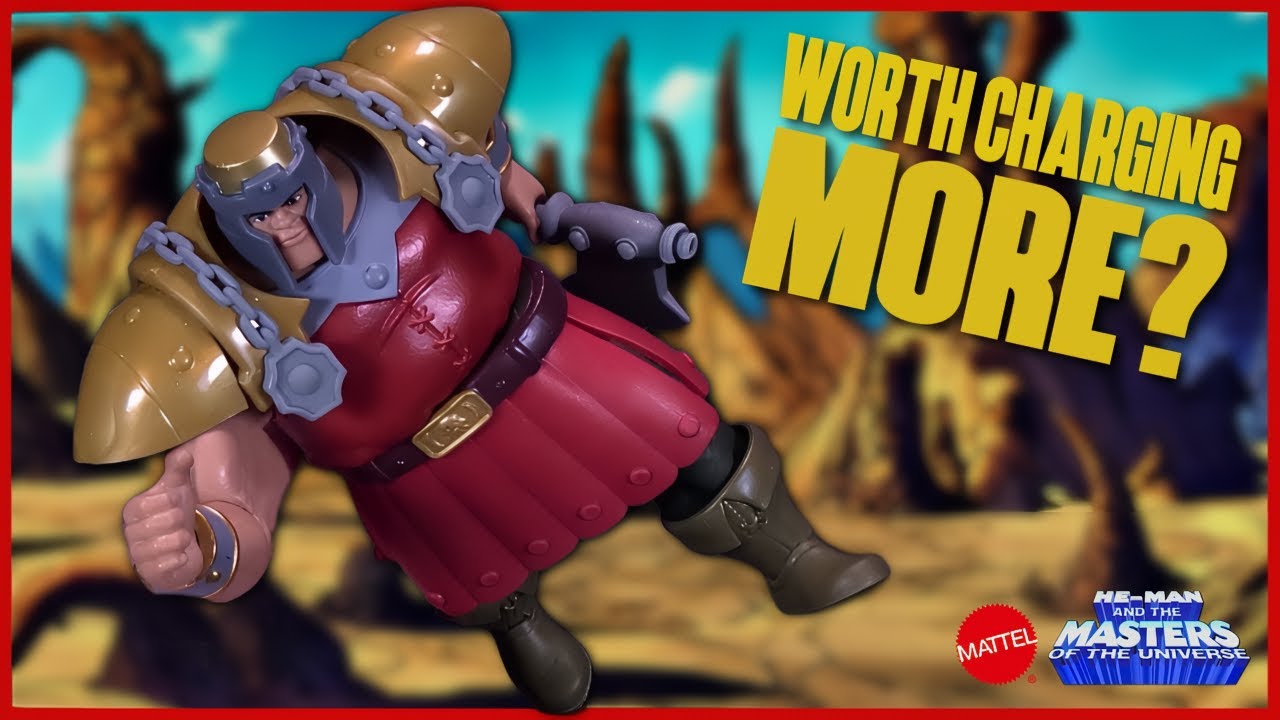Mattel Masters Of The Universe Cartoon Collection 2000X Ram Man Figure Review |  @TheReviewSpot