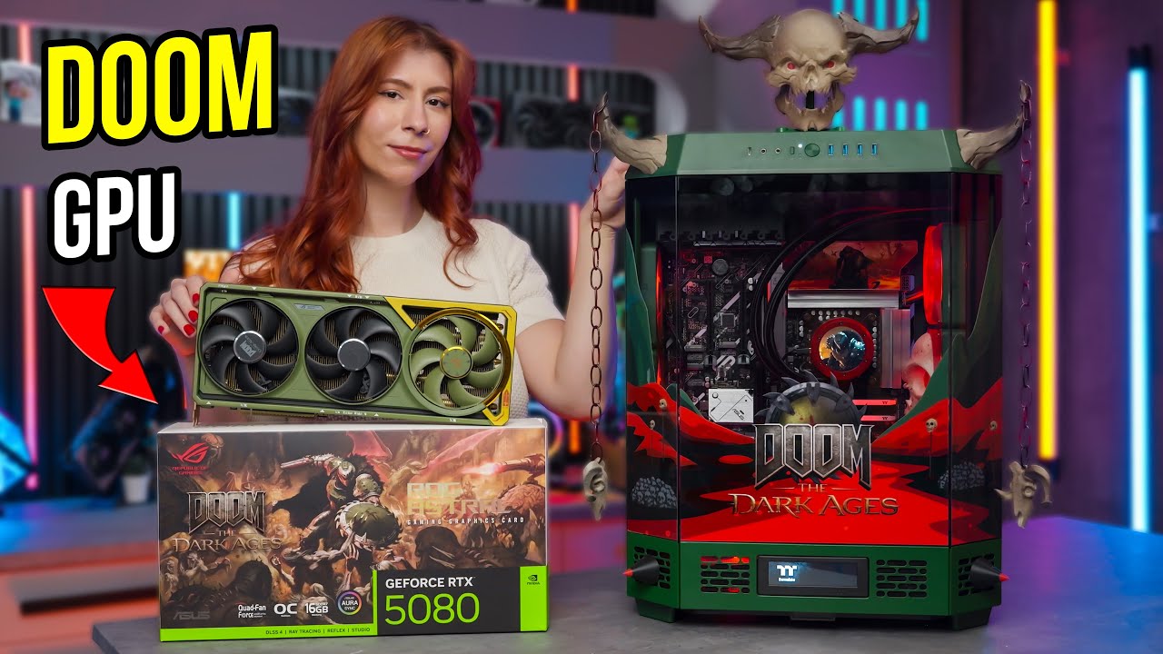 Распаковываем КРУТЕЙШУЮ видеокарту ограниченного тиража! RTX 5080 Doom Edition