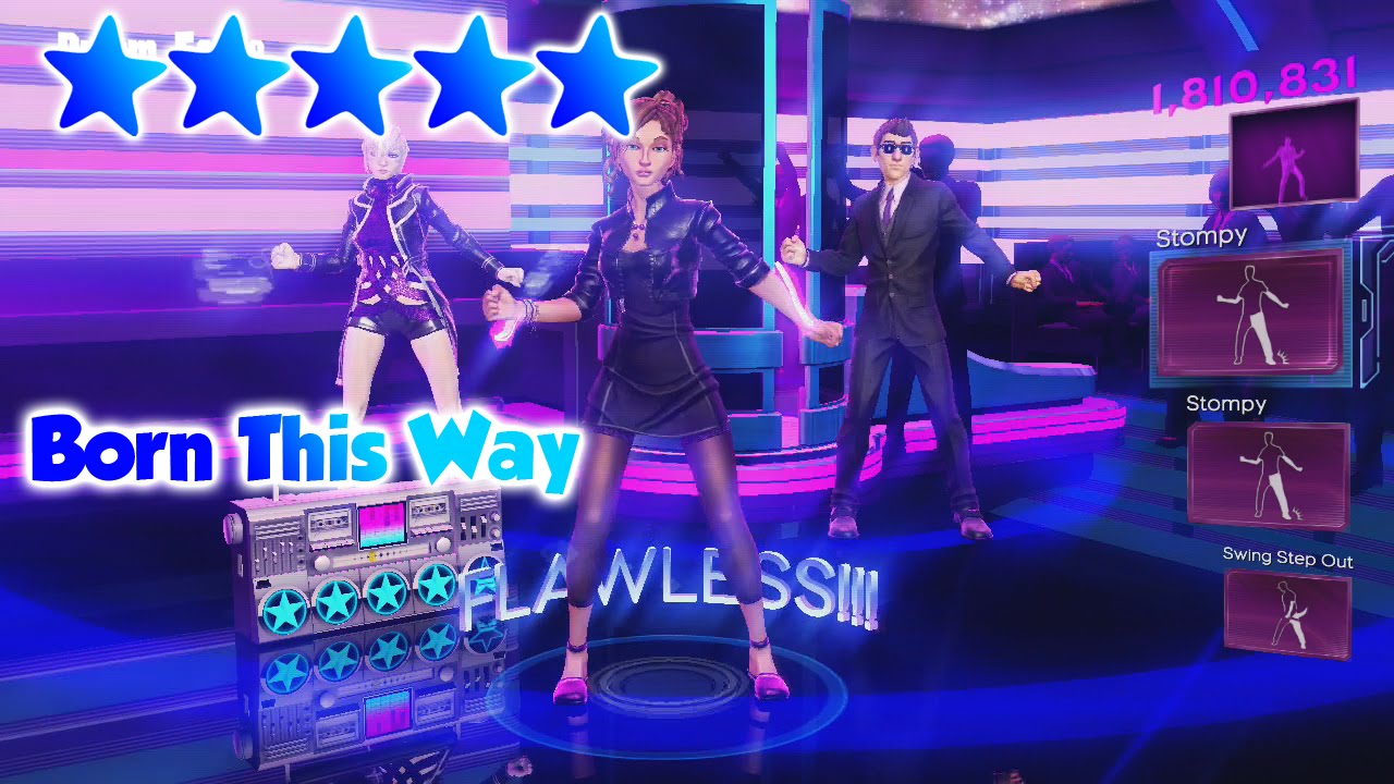 Dance Central 3 - Born This Way (DC2 Import) - 5 Gold Stars