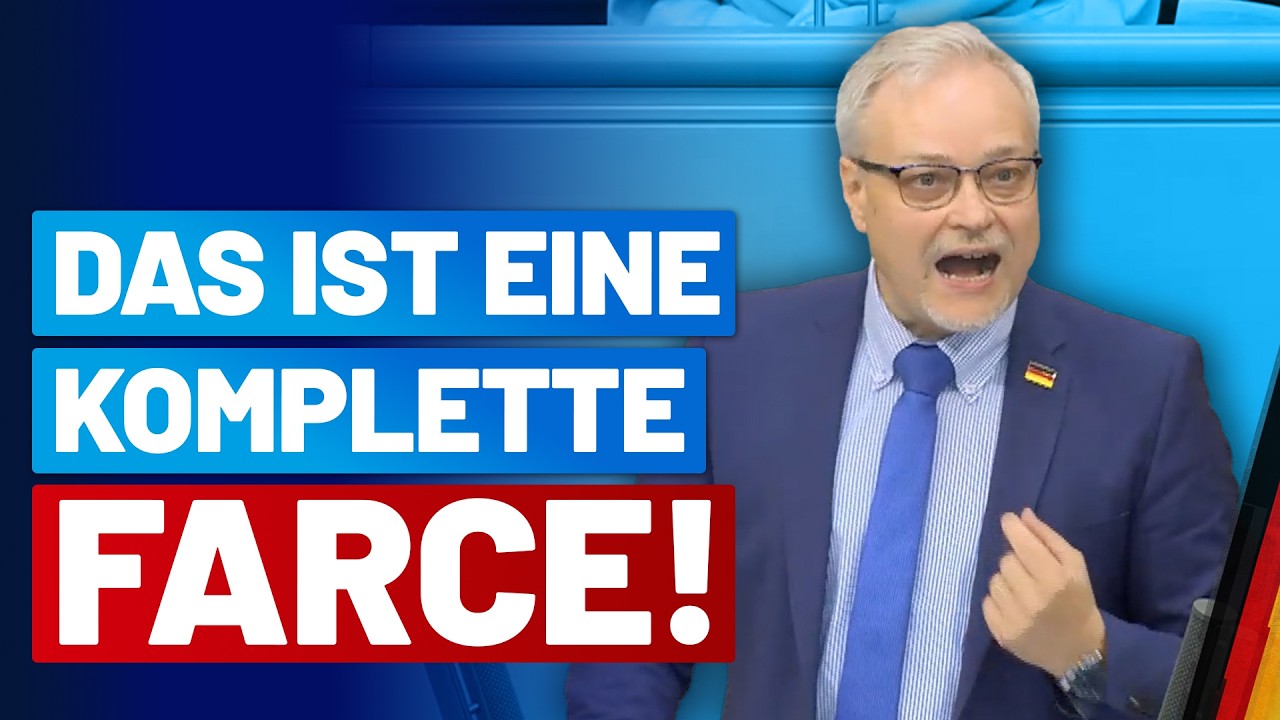 Das ist eine komplette Farce! Marc Bernhard - AfD-Fraktion im Bundestag