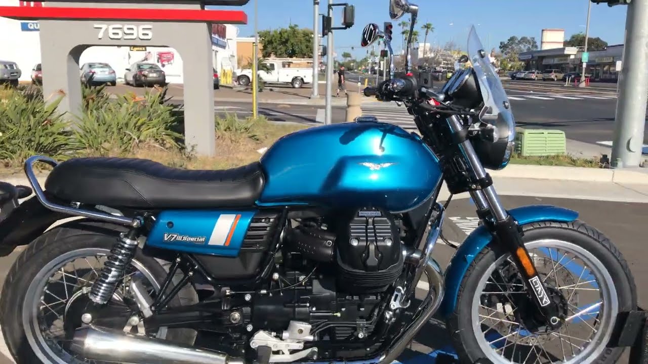 Onyx Moto / 2018 Moto Guzzi V7 III Special / Motorcycle Walk Around Clip