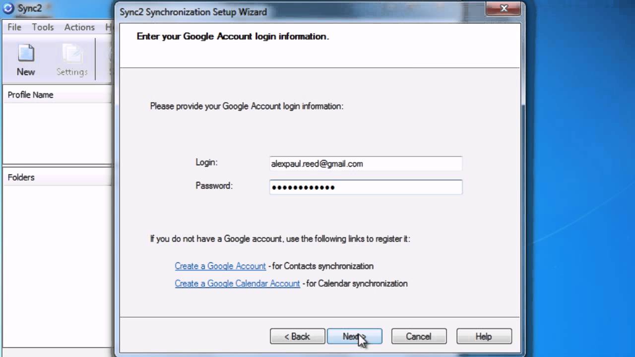 Sync2 Reseller System - How to set up Outlook-Smartphone synchronization for your clients