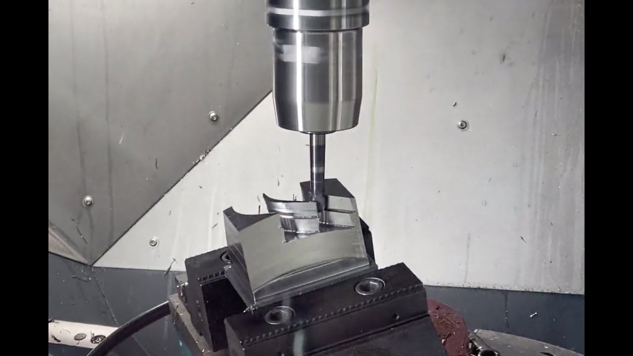 Sandvik Coromant blisk machining demonstration