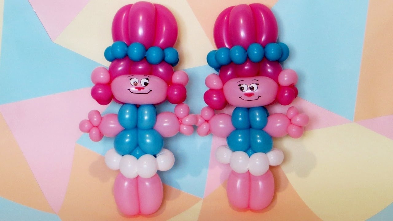 Розочка из шаров / Balloon Princess Poppy from Trolls (Subtitles)