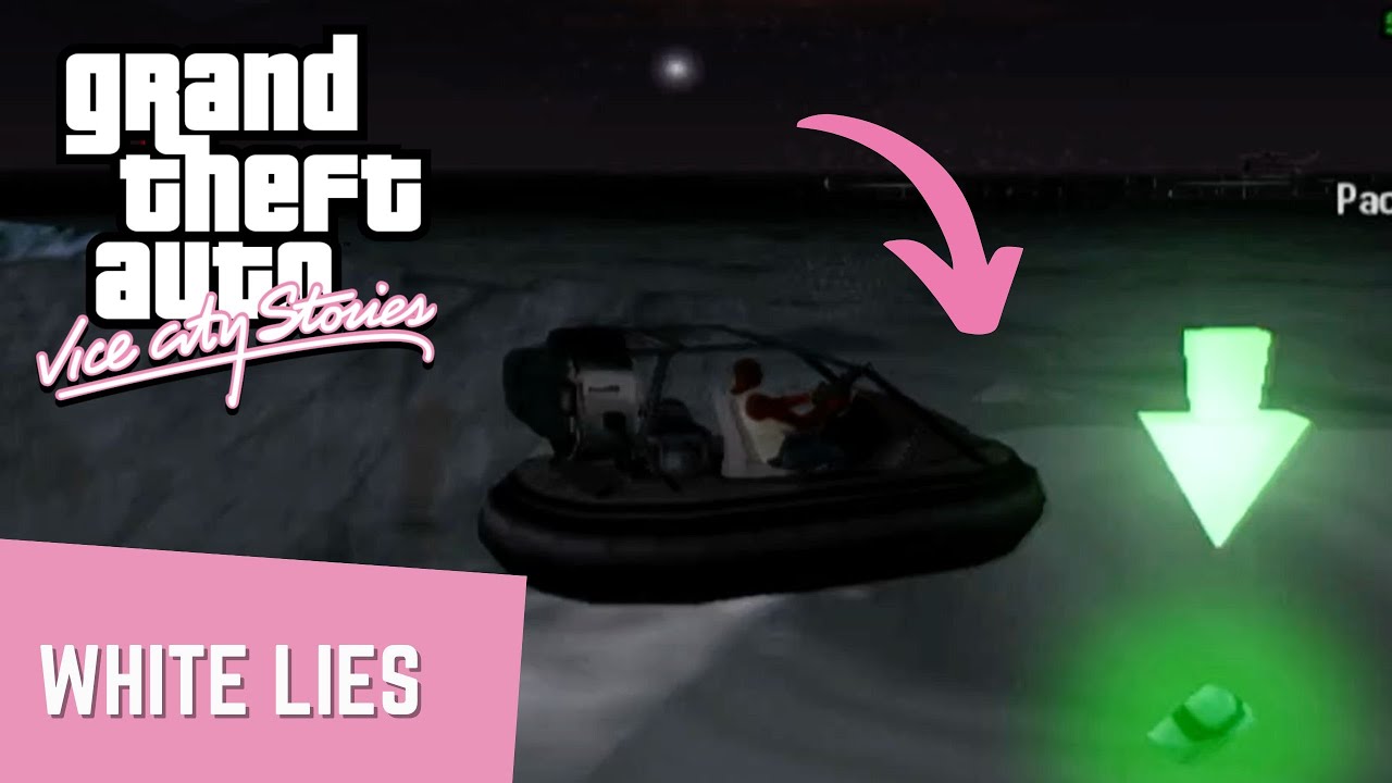 GTA Vice City Stories - White Lies (How to Drive Hovercraft!)