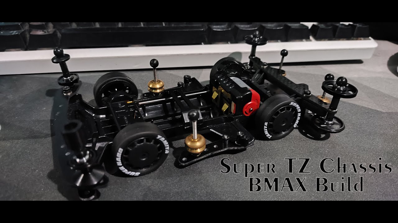 【Mini 4wd】Super TZ Chassis Bmax Build
