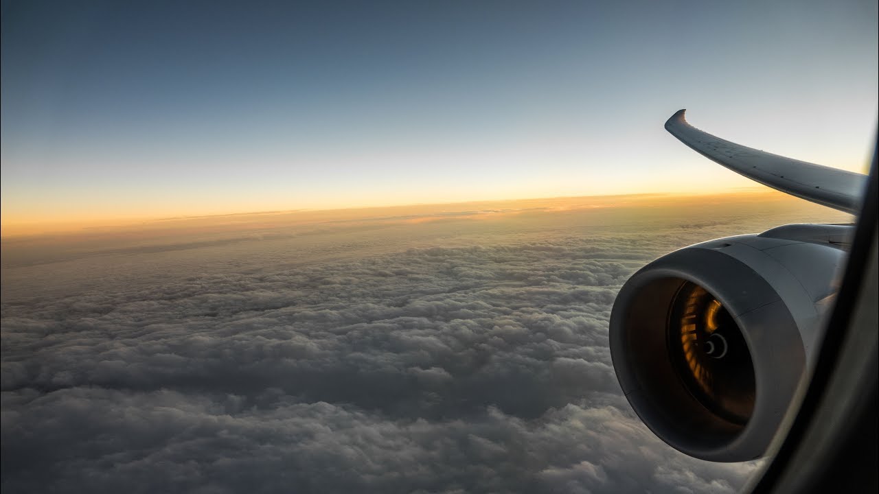 LATAM 787-9 FULL FLIGHT from Madrid to Frankfurt