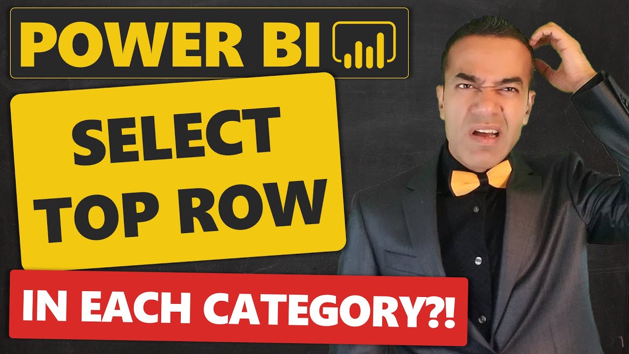 Power BI: Select Top Row in Each Category?! #PowerBIPuzzle 🤔