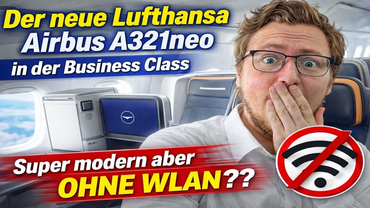 Was taugt die Lufthansa Airbus A321neo Business Class?