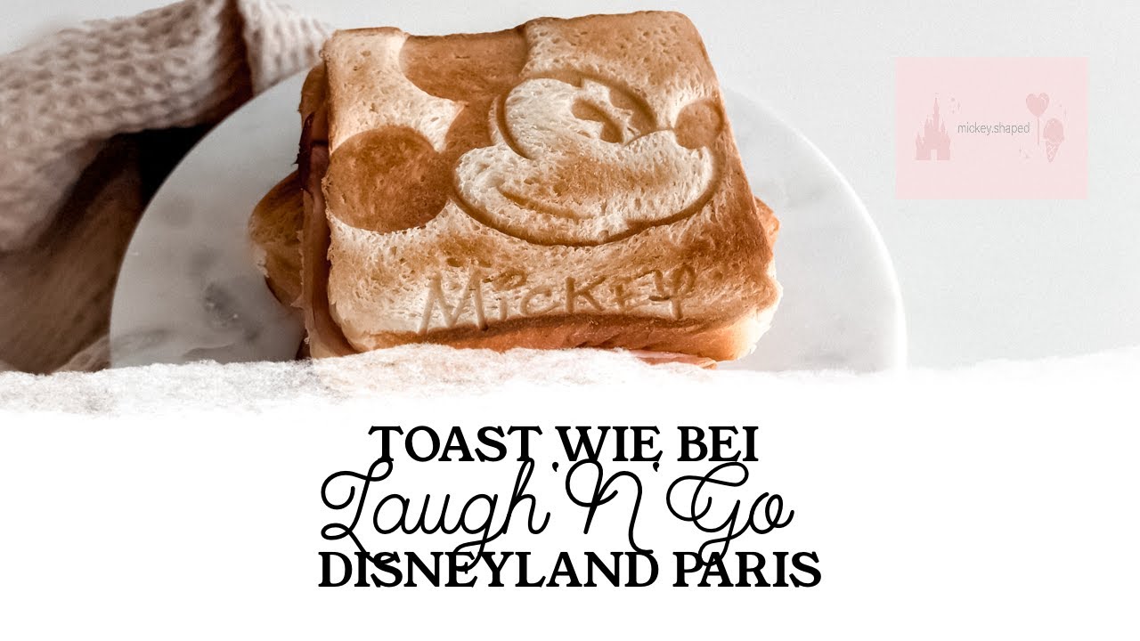 Mickey Shaped Toast
