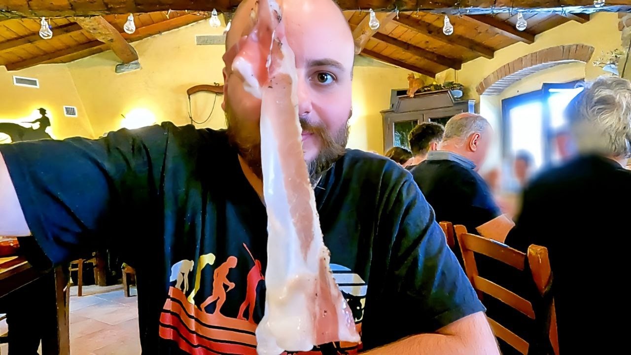 a pranzo in un agriturismo SPERDUTO sull'APPENNINO