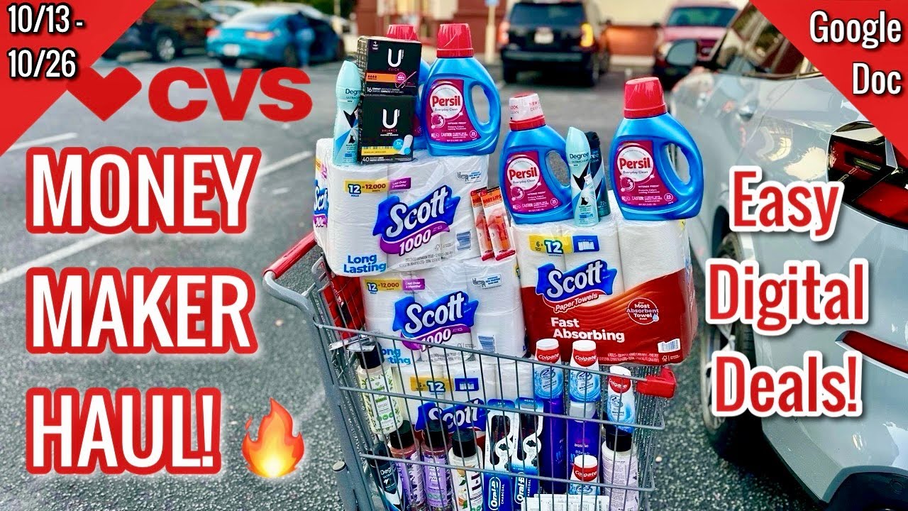 CVS Free & Cheap Coupon Deals & Haul| 10/13 - 10/26 | Easy MONEY MAKER WEEK!🔥| Learn CVS Couponing