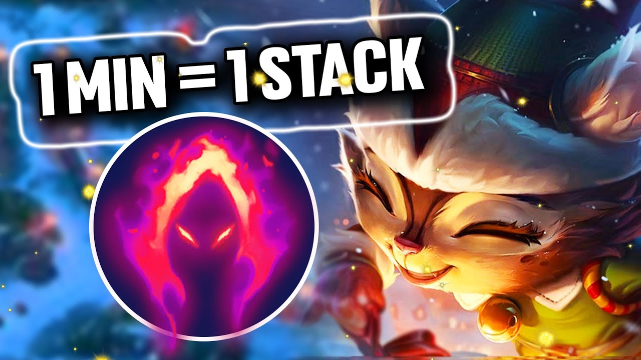 1 MINUTE = 1 DARK HARVEST STACK ON TEEMO SUPPORT