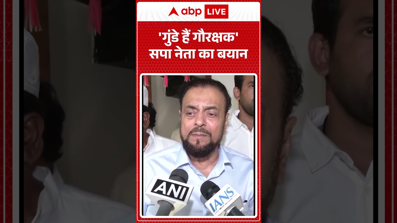 Abu Azmi on Gau Rakshak | 'गुंडे हैं गौरक्षक' | Samajwadi Party | #muslim #shorts