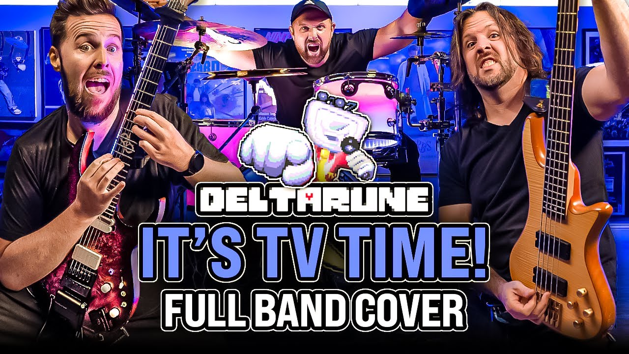 Deltarune - It's TV Time! - goes harder | Full Band Cover | Metal Version