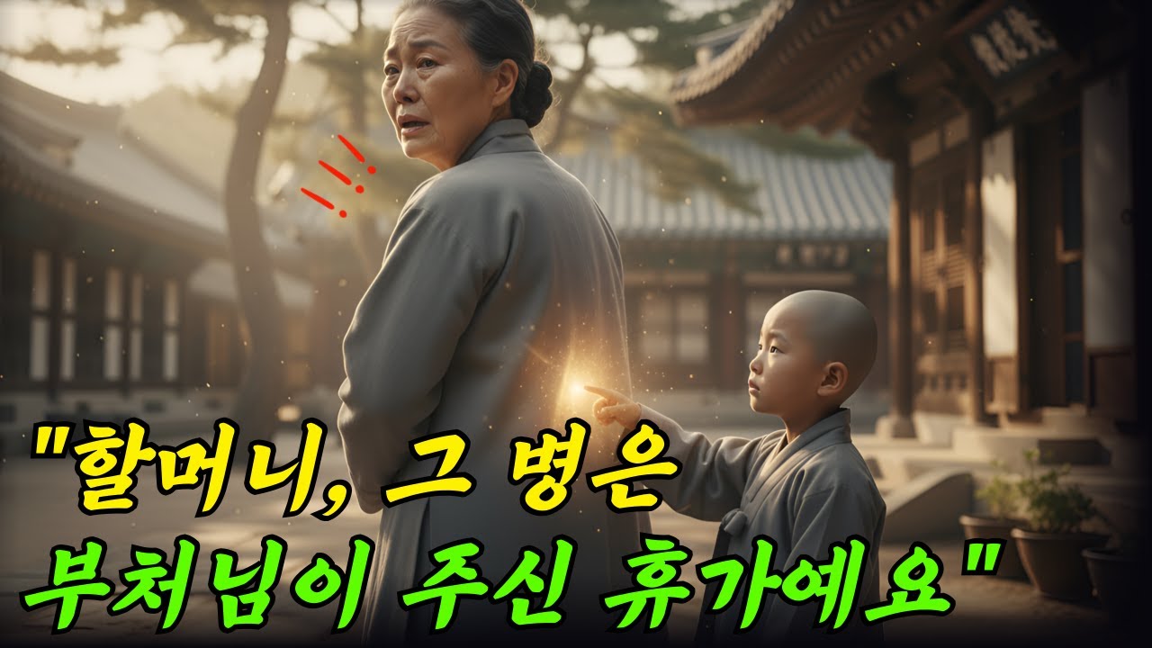 "왜 부처님의 선물을 보고 '원수'라며 울고 계세요?" 70대 노보살을 주저앉힌 5살 동자승의 충격 사연ㅣ감동사연ㅣ노후사연