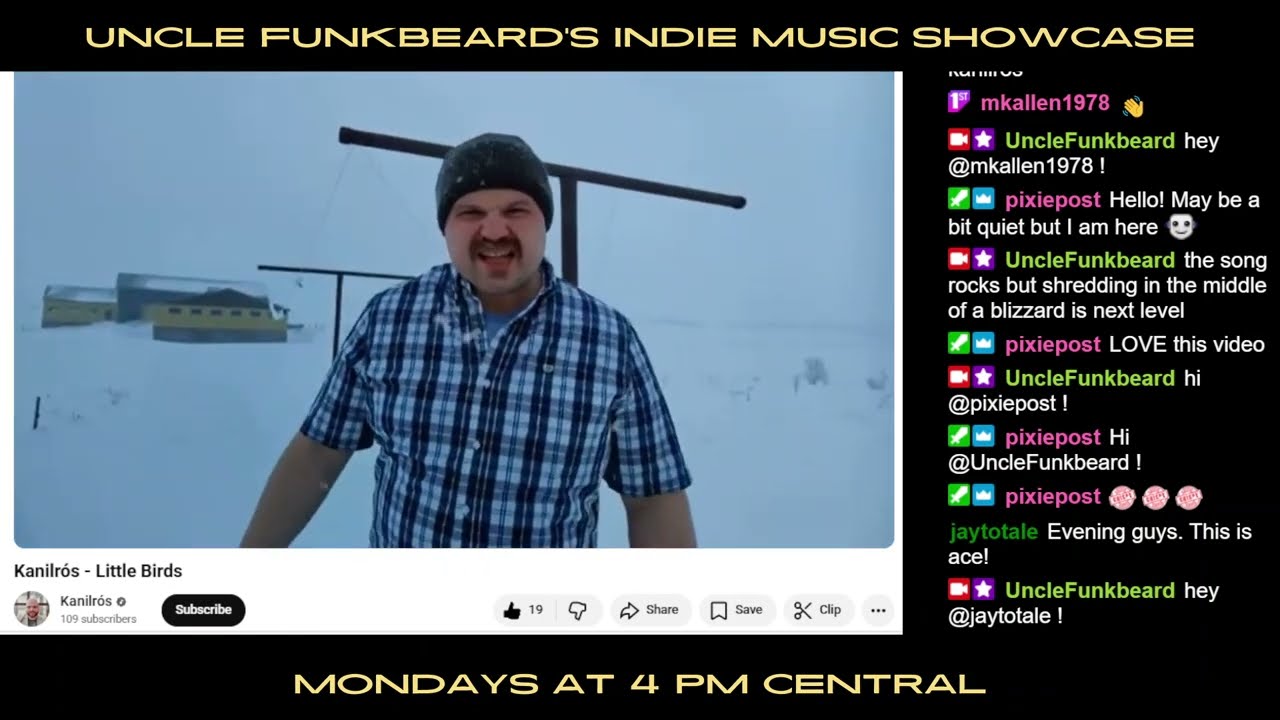 Indie Music Showcase 2/9/26