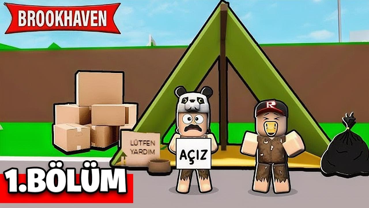 Yaramaz Kardeşler Evsiz Kaldı... 1. Bölüm - Roblox Brookhaven