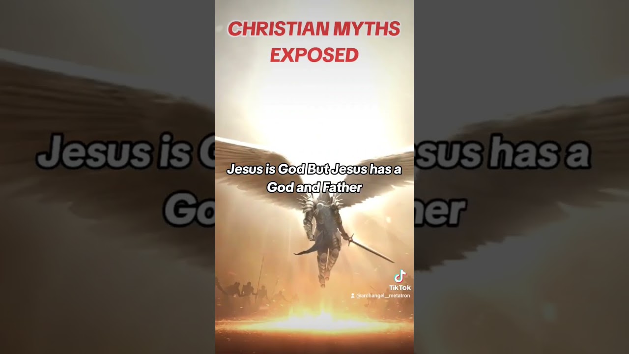 Christian Myths - Jesus has a God and Father #bible #christiantheology #jesus #god #father #theology
