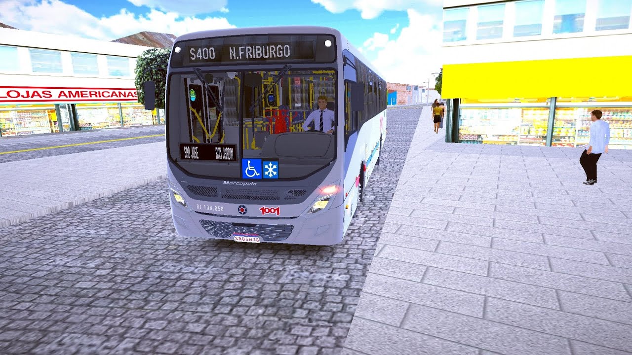Marcopolo New Torino S Plus 2023 padrao1001/MercedesBenz Of 1721L/1001 RJ 108.858/L:S400 N Friburgo 