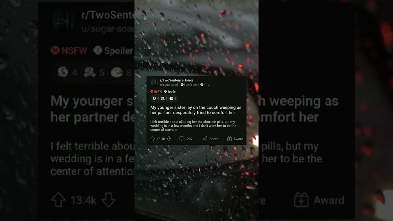 two sentence horror #viral #shorts #reddit #redditstories #redditstoriescompilation #viralreddit