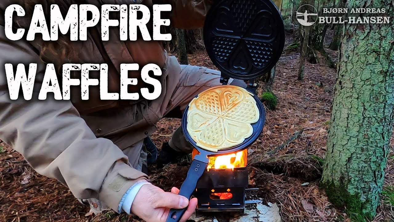 Making Campfire Waffles | Bjorn Andreas Bull-Hansen