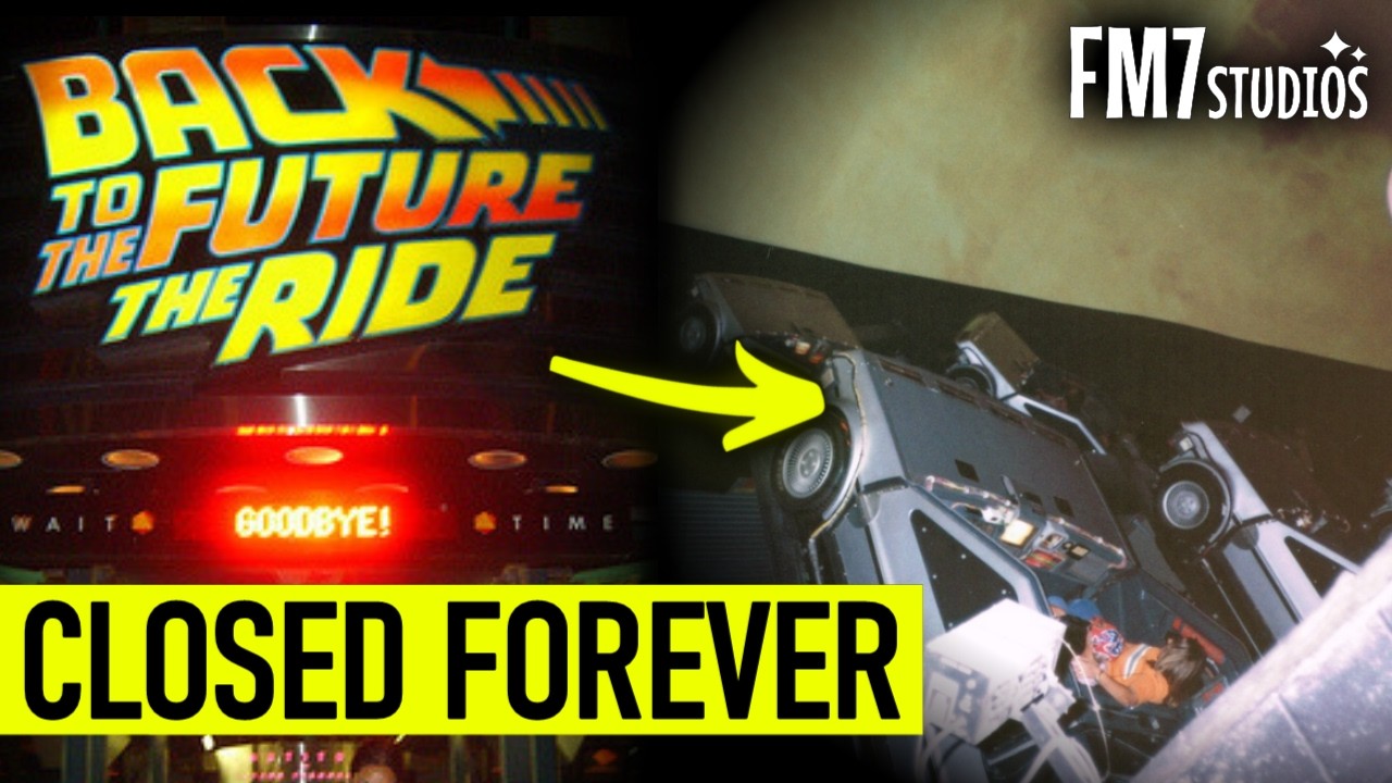 Universal Studios’ FORGOTTEN ‘Back To The Future: The Ride’ EASTER EGGS (WHAT’S LEFT)
