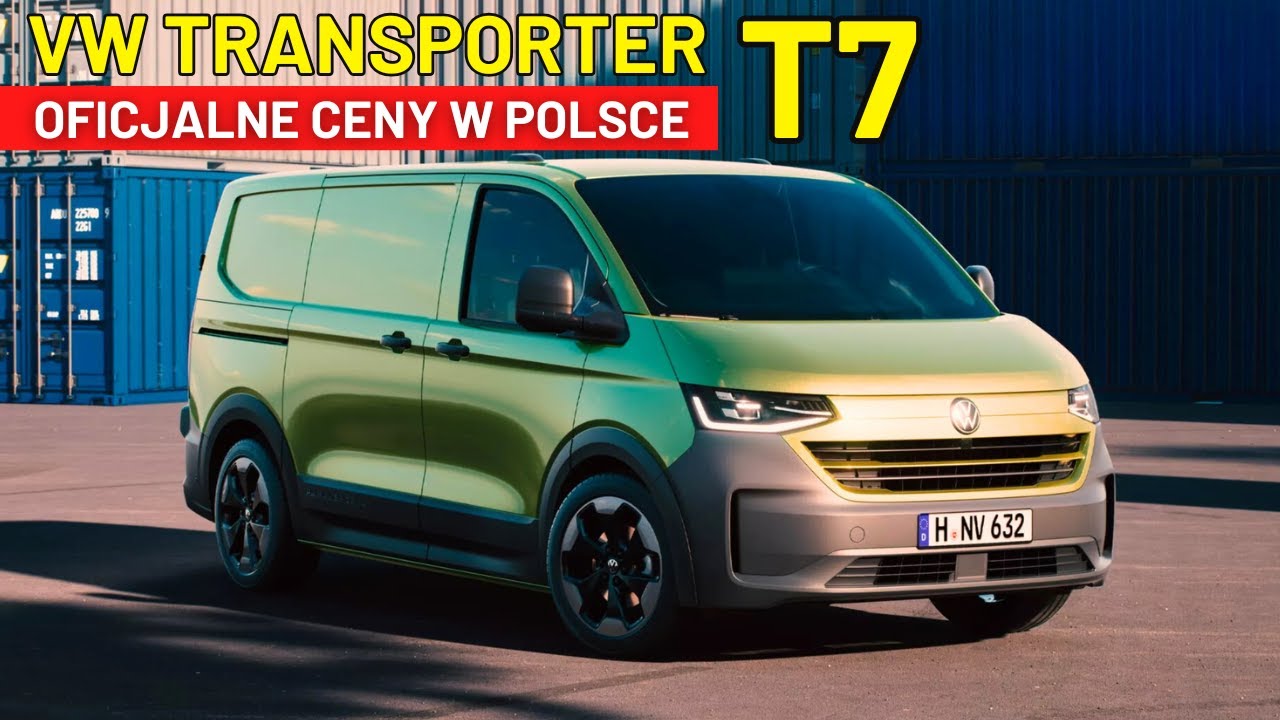 VOLKSWAGEN TRANSPORTER T7 2025 - CENY W POLSCE