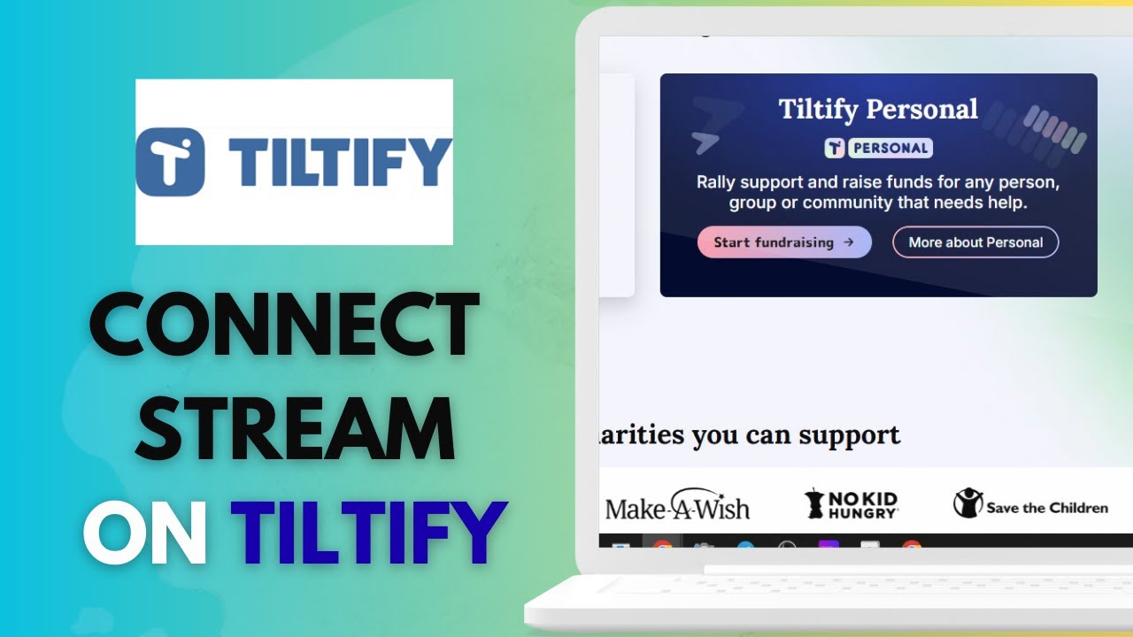 Connect Tiltify to Your Streaming Tool