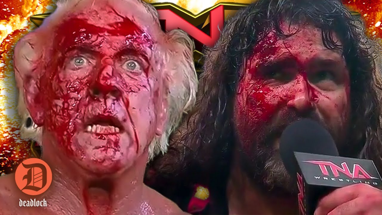 Flair & Foley In Bloody Last Man Standing Match - TNA iMPACT! Oct. 7th 2010 DEADLOCK Retro Review