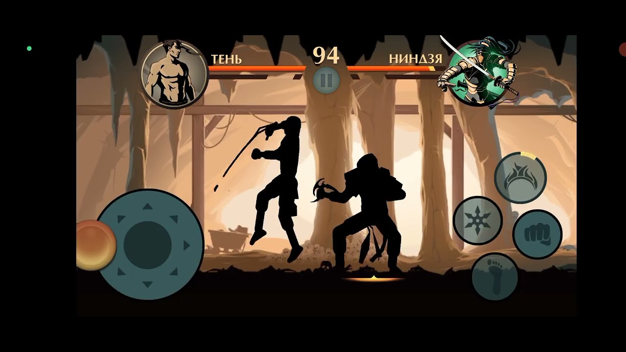Shadow Fight 2 Сет Леона Против Ниндзя Из Всех Выживании 