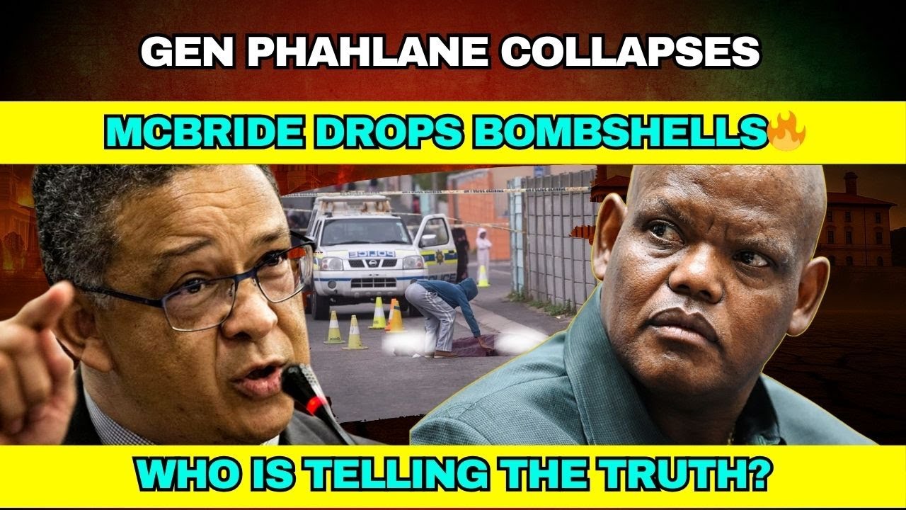 Gen Phahlane COLLAPSES As McBride Drops BOMBSHELL After BOMBSHELL🔥