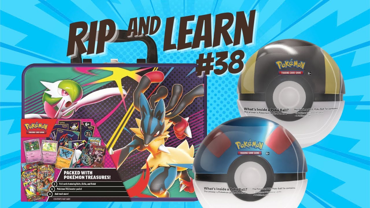 Fall 2025 Collectors Chest / Mega Evolution Lunchbox and Two Pokeballs! Lucky Pull!!!