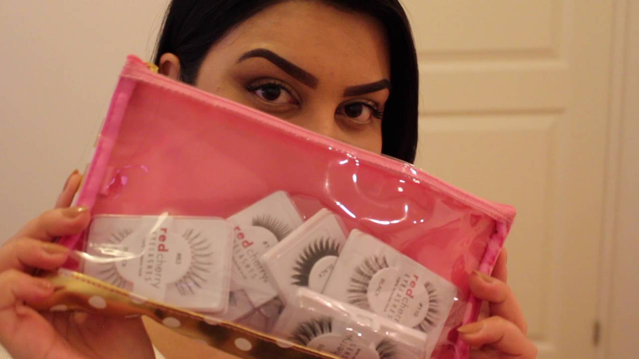 Red Cherry Lashes: Review I MakeupByHinaMajid aka Colourfuldiamonds