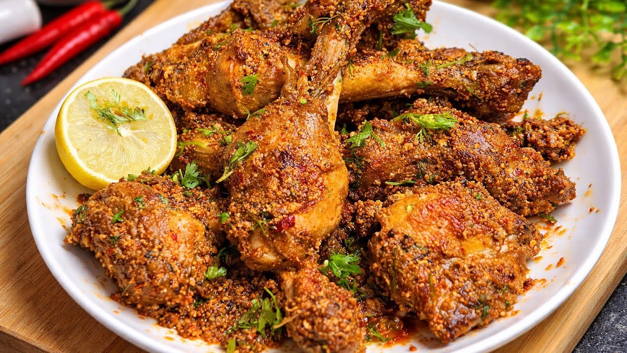 Desi Style Chicken Fry Recipe | Spicy & Juicy Chicken Starter | Easy Chicken Fry at Home