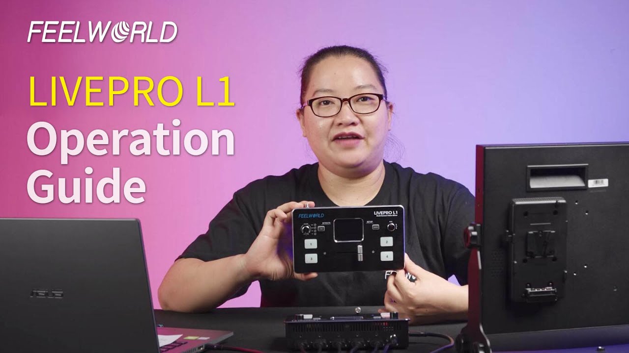 Инструкция по эксплуатации FEELWORLD LIVEPRO L1. Многокамерный видеомикшер с потоковой передачей ...