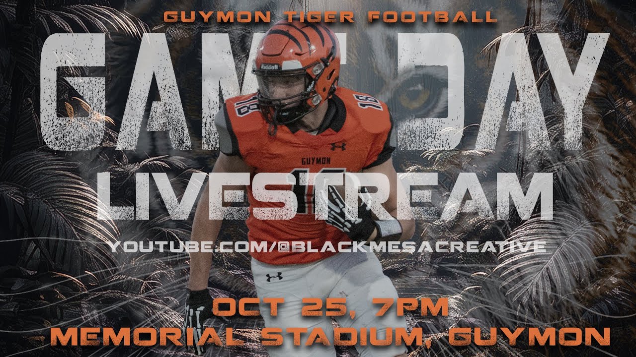 Ulysses Tigers vs Guymon Tigers | High School Football | 10-25-2025 | Homecoming