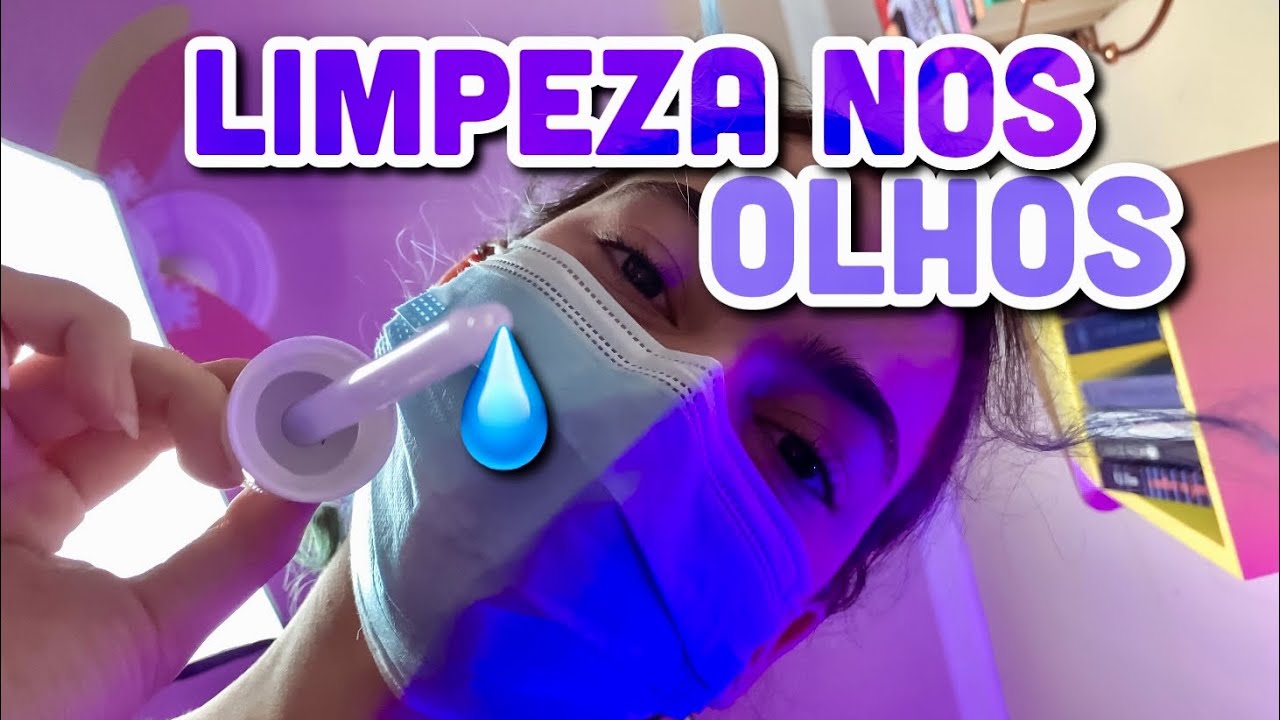 ✨ASMR | Limpando seus olhos de maneira duvidosa✨