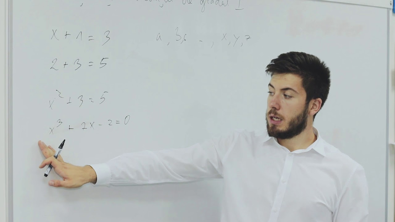 Ecuatii de gradul 1