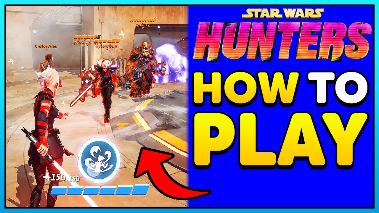 How to play Star Wars Hunters! (Tutorial to download new Star Wars Game)