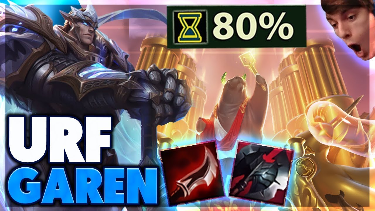 NEW SKIN DEATH SPIN | URF GAREN FULL GAMEPLAY - BunnyFuFuu