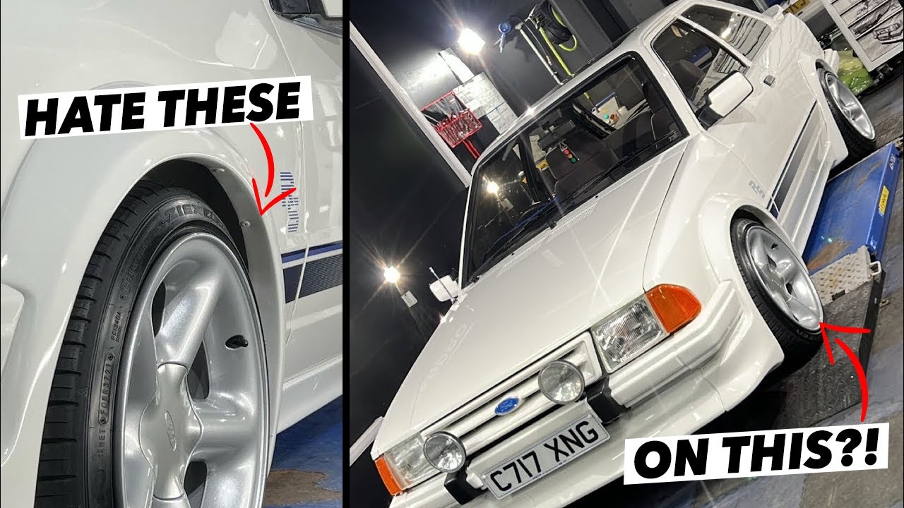 people HATE the cosworth wheels on the RS Turbo....