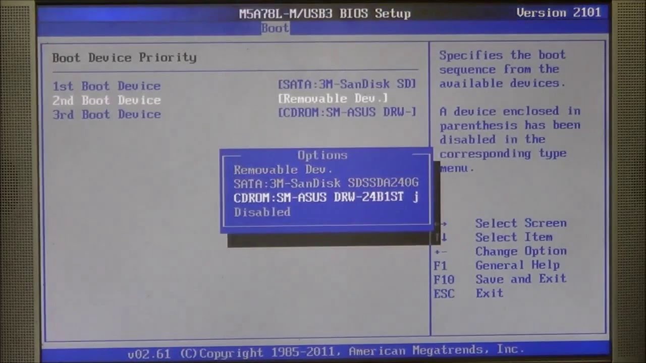 Building a PC: Setup BIOS