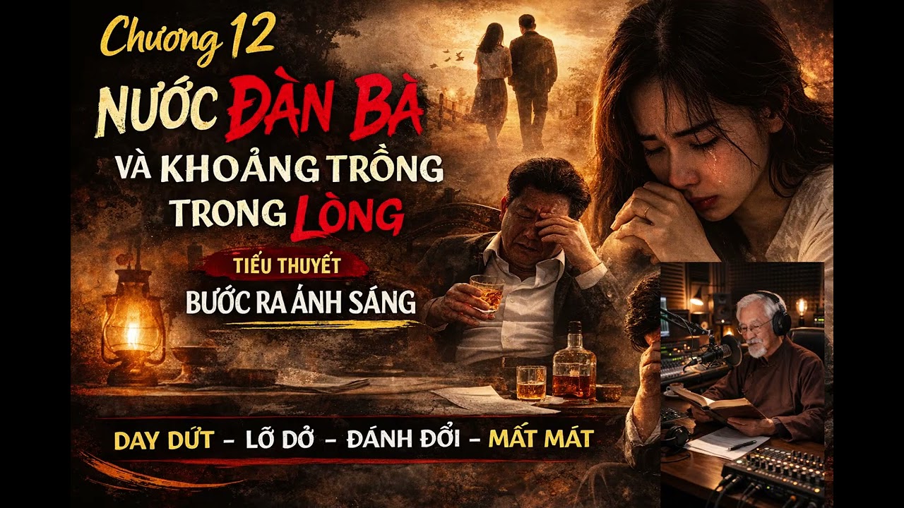 Chương 12: NƯỚC ĐÀN BÀ VÀ KHOẢNG TRỐNG TRONG LÒNG (p1) | Tiểu Thuyết Bước Ra Ánh Sáng/#nghetruyen